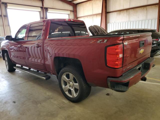 3GCUKREC9JG220110 - 2018 CHEVROLET SILVERADO K1500 LT MAROON photo 2