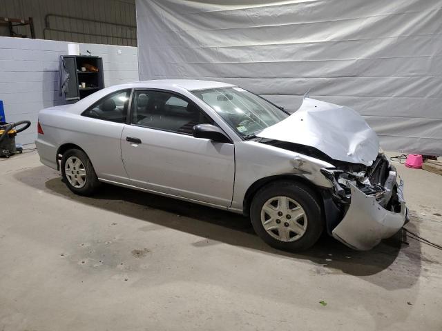 1HGEM22174L060813 - 2004 HONDA CIVIC DX VP SILVER photo 4