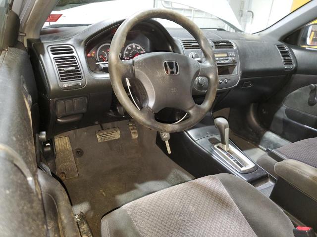 1HGEM22174L060813 - 2004 HONDA CIVIC DX VP SILVER photo 8