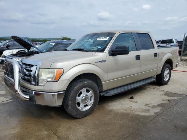 1FTPW12V09KC42767 - 2009 FORD F150 SUPERCREW BEIGE photo 1