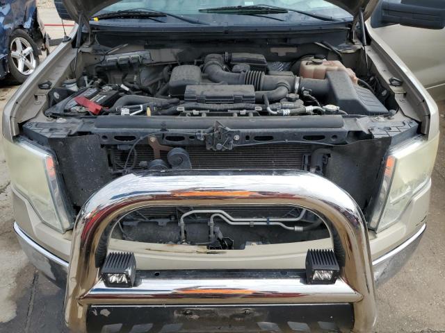 1FTPW12V09KC42767 - 2009 FORD F150 SUPERCREW BEIGE photo 11