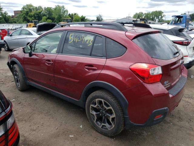 JF2GPASC6F8246425 - 2015 SUBARU XV CROSSTR SPORT LIMITED RED photo 2