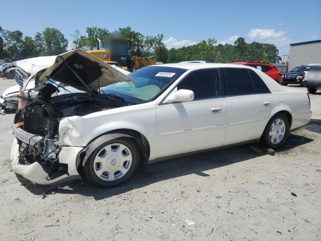 1G6KD54Y72U295526 - 2002 CADILLAC DEVILLE WHITE photo 1