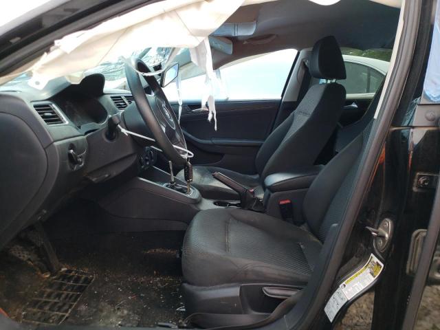3VW1K7AJ3EM332708 - 2014 VOLKSWAGEN JETTA BASE أسود صورة 7