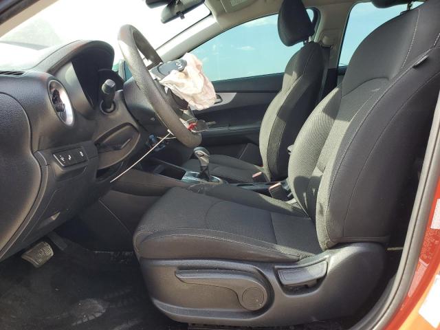 3KPF24AD3NE483432 - 2022 KIA FORTE FE ORANGE photo 7