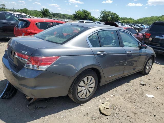 1HGCP2F35CA146271 - 2012 HONDA ACCORD LX GRAY photo 3