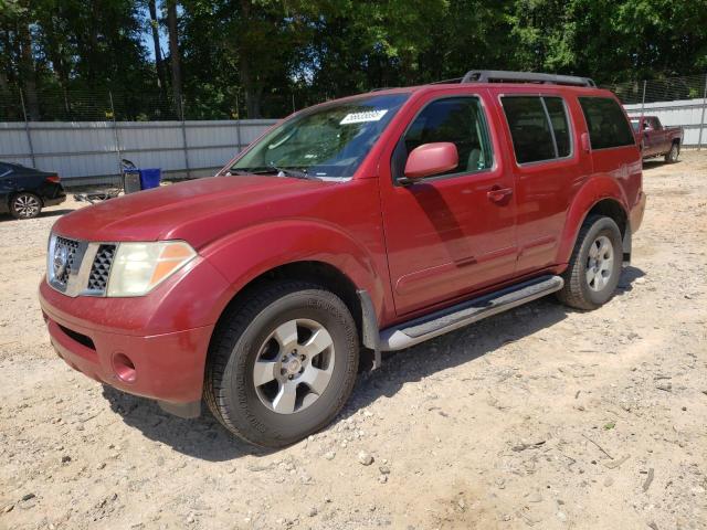 5N1AR18U85C748617 - 2005 NISSAN PATHFINDER LE BURGUNDY photo 1