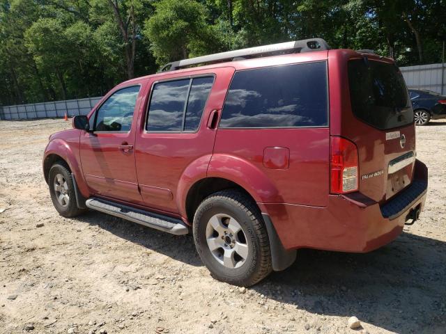 5N1AR18U85C748617 - 2005 NISSAN PATHFINDER LE BURGUNDY photo 2