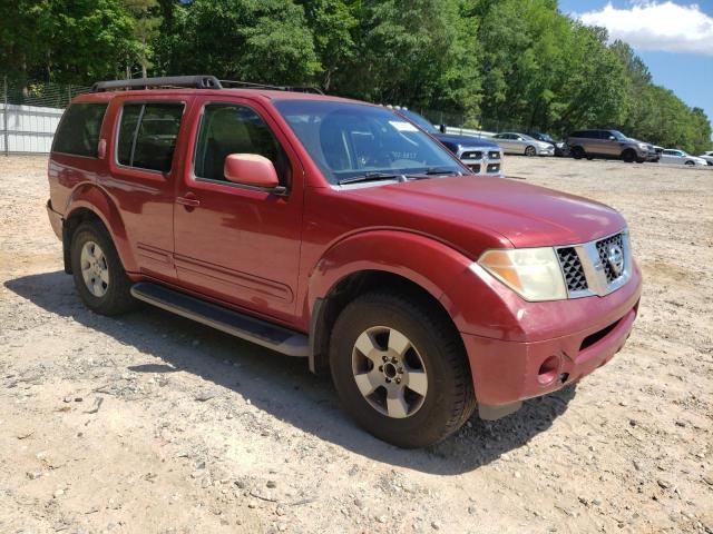 5N1AR18U85C748617 - 2005 NISSAN PATHFINDER LE BURGUNDY photo 4