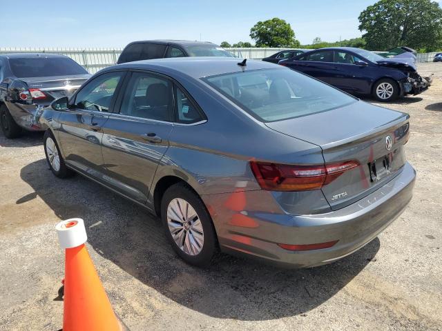 3VWN57BU2KM100436 - 2019 VOLKSWAGEN JETTA S GRAY photo 2