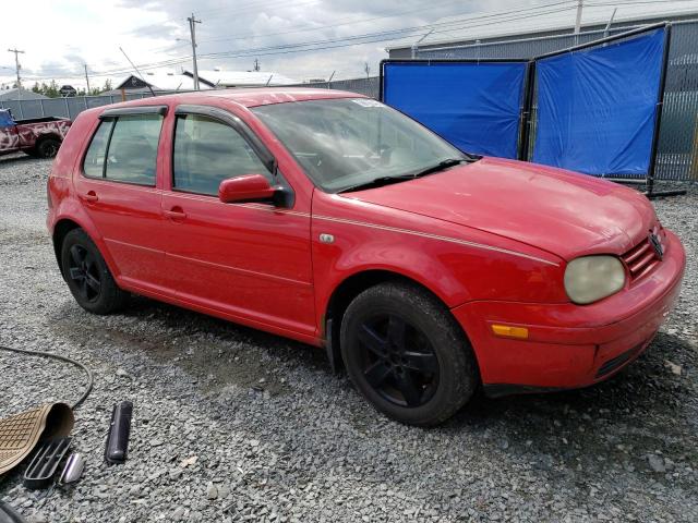 9BWGL21J054005519 - 2005 VOLKSWAGEN GOLF GLS RED photo 4