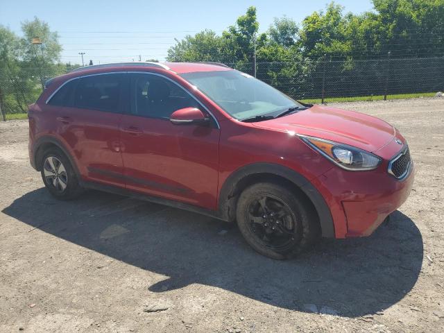 KNDCC3LC0K5283100 - 2019 KIA NIRO EX RED photo 4