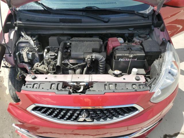 ML32A3HJ0LH009567 - 2020 MITSUBISHI MIRAGE ES RED photo 11