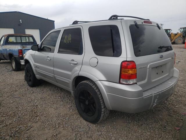 1FMCU96H45KC95274 - 2005 FORD ESCAPE HYB HEV SILVER photo 3