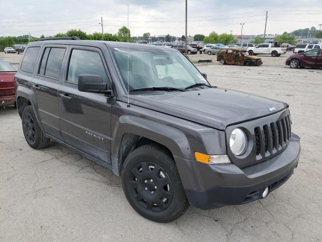 1C4NJPBB0ED794296 - 2014 JEEP PATRIOT SPORT GRAY photo 4