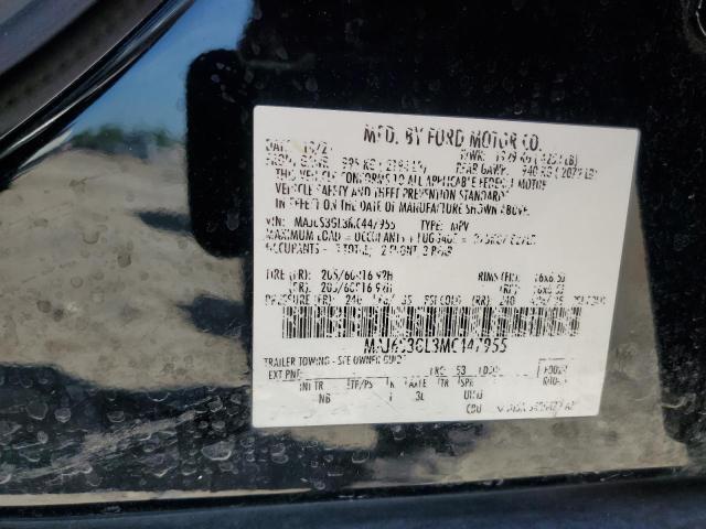 MAJ6S3GL3MC447955 - 2021 FORD ECOSPORT SE Negro foto 14