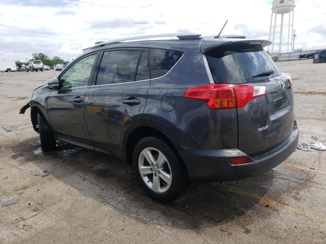 JTMRFREV6DD012103 - 2013 TOYOTA RAV4 XLE GRAY photo 2