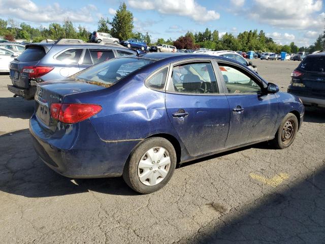 KMHDU4AD1AU137050 - 2010 HYUNDAI ELANTRA BLUE BLUE photo 3