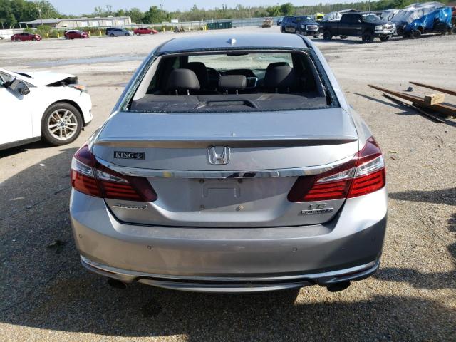 1HGCR3F90HA007757 - 2017 HONDA ACCORD TOURING SILVER photo 6