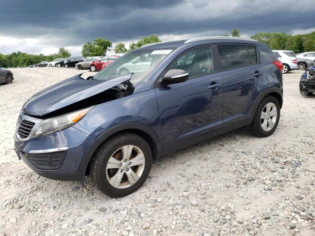 KNDPB3A29C7304756 - 2012 KIA SPORTAGE BASE BLUE photo 1