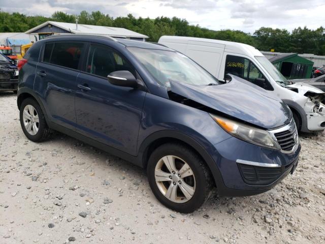 KNDPB3A29C7304756 - 2012 KIA SPORTAGE BASE BLUE photo 4