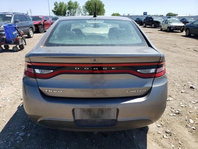 1C3CDFCA4DD337251 - 2013 DODGE DART LIMITED GRAY photo 6