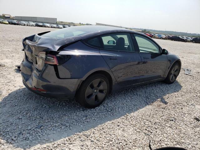 5YJ3E1EA2PF404497 - 2023 TESLA MODEL 3 GRAY photo 3