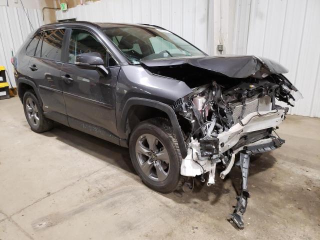 4T3MWRFV6NU073299 - 2022 TOYOTA RAV4 LE GRAY photo 4