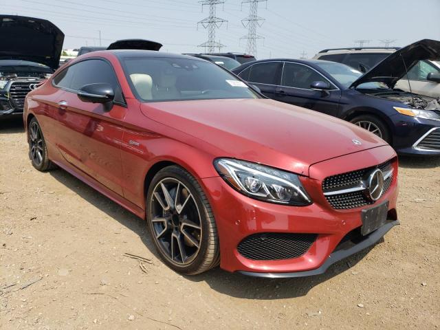 WDDWJ6EB0HF505846 - 2017 MERCEDES-BENZ C 43 4MATIC AMG RED photo 4