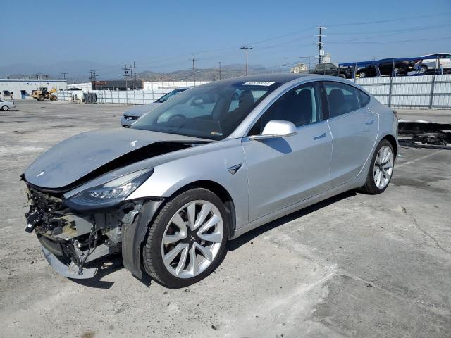 5YJ3E1EA9JF098891 - 2018 TESLA MODEL 3 SILVER photo 1