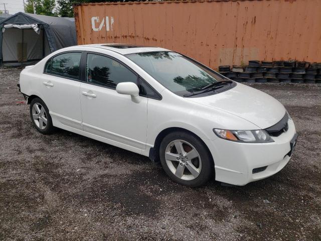 2HGFA1F67BH010386 - 2011 HONDA CIVIC LX-S Blanc photo 4