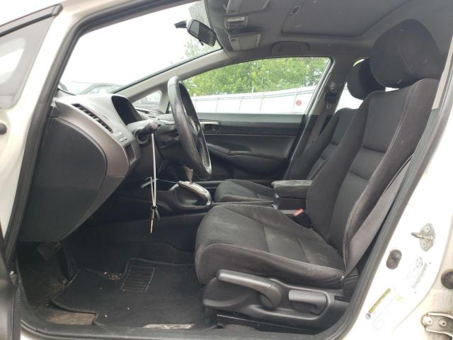 2HGFA1F67BH010386 - 2011 HONDA CIVIC LX-S Blanc photo 7