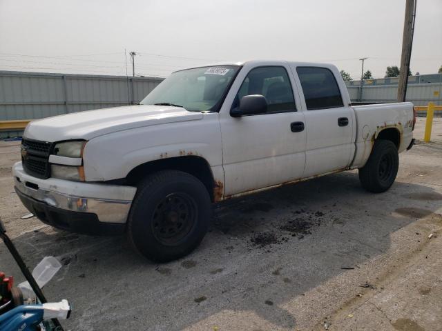 2GCEK13Z371121328 - 2007 CHEVROLET SILVERADO K1500 CLASSIC CREW CAB WHITE photo 1