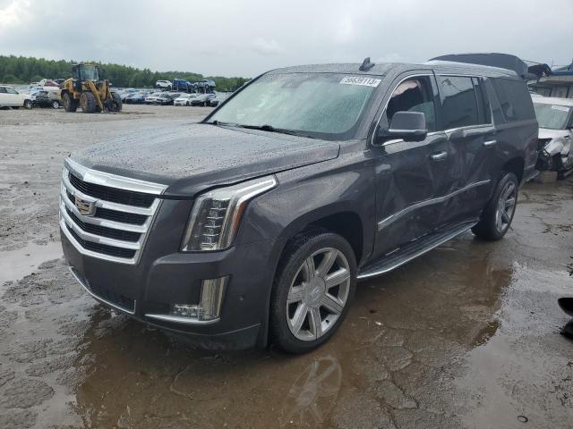 1GYS4HKJ2HR122426 - 2017 CADILLAC ESCALADE ESV LUXURY CHARCOAL photo 1