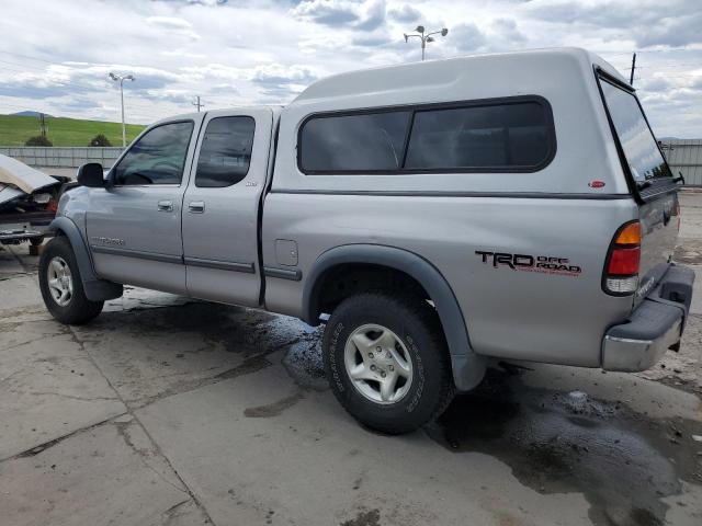5TBBT44192S232499 - 2002 TOYOTA TUNDRA ACCESS CAB ნაცრისფერი ფოტო 2