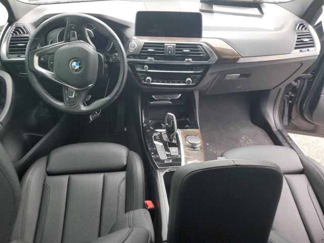 5UXTR9C58KLE19523 - 2019 BMW X3 XDRIVE30I BLACK photo 8