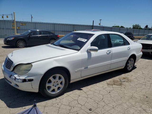 WDBNG75J6YA069372 - 2000 MERCEDES-BENZ S 500 WHITE photo 1