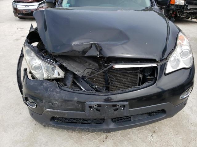 JNKAJ09F58M356469 - 2008 INFINITI EX35 BASE Սև լուսանկար 12