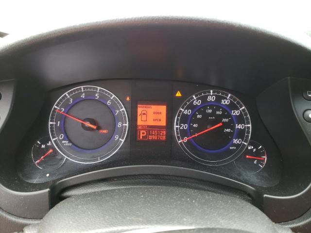 JNKAJ09F58M356469 - 2008 INFINITI EX35 BASE Սև լուսանկար 9