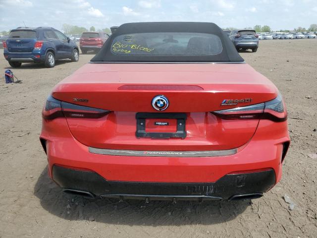 WBA63AT00PCL82247 - 2023 BMW M440XI RED photo 6