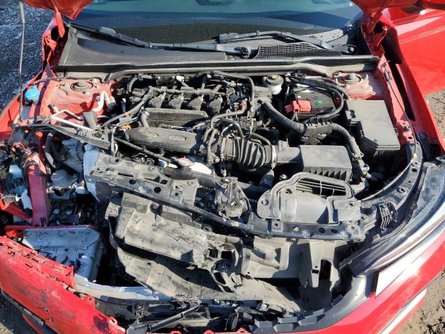 19XFL1H72NE011590 - 2022 HONDA CIVIC EXL RED photo 11