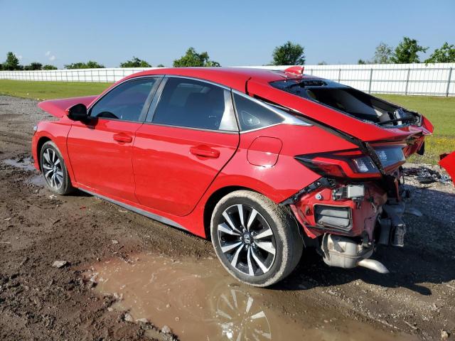 19XFL1H72NE011590 - 2022 HONDA CIVIC EXL RED photo 2