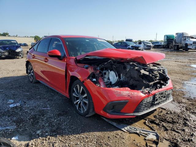 19XFL1H72NE011590 - 2022 HONDA CIVIC EXL RED photo 4