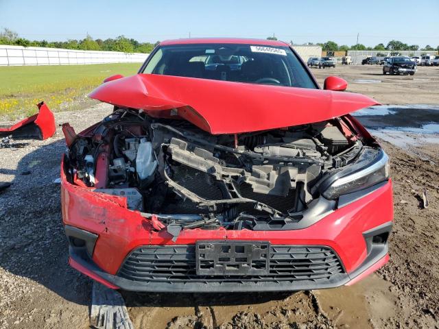 19XFL1H72NE011590 - 2022 HONDA CIVIC EXL RED photo 5