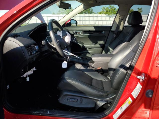 19XFL1H72NE011590 - 2022 HONDA CIVIC EXL RED photo 7