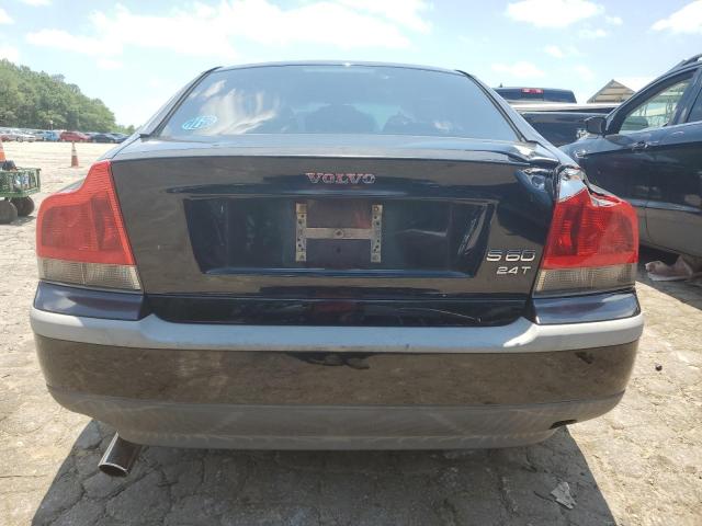 YV1RS58D532240492 - 2003 VOLVO S60 2.4T BLACK photo 6