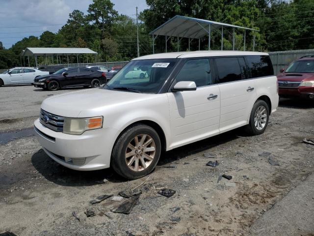 2FMDK52C19BA26114 - 2009 FORD FLEX SEL WHITE photo 1