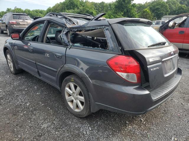 4S4BP62C787357916 - 2008 SUBARU OUTBACK 2.5I LIMITED GRAY photo 2