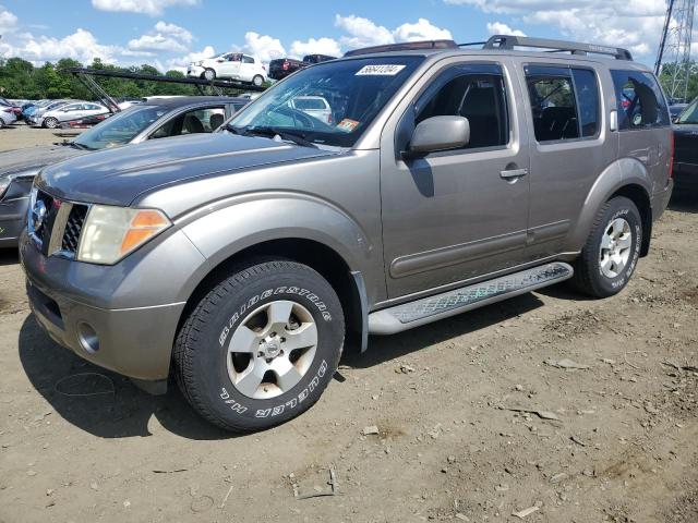 5N1AR18W06C677724 - 2006 NISSAN PATHFINDER LE 银色 照片 1