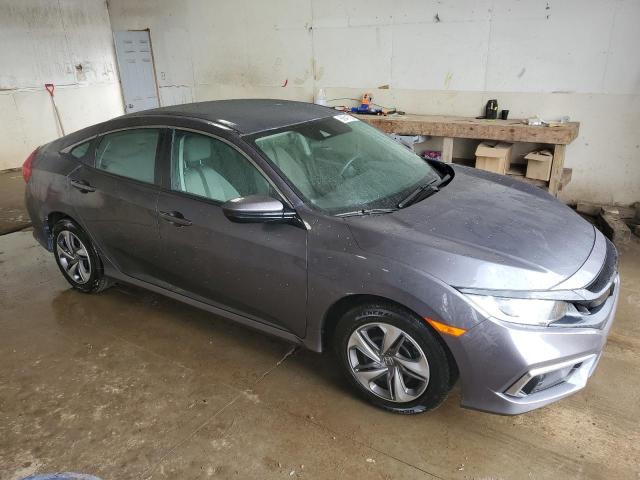 2HGFC2F67KH524061 - 2019 HONDA CIVIC LX GRAY photo 4